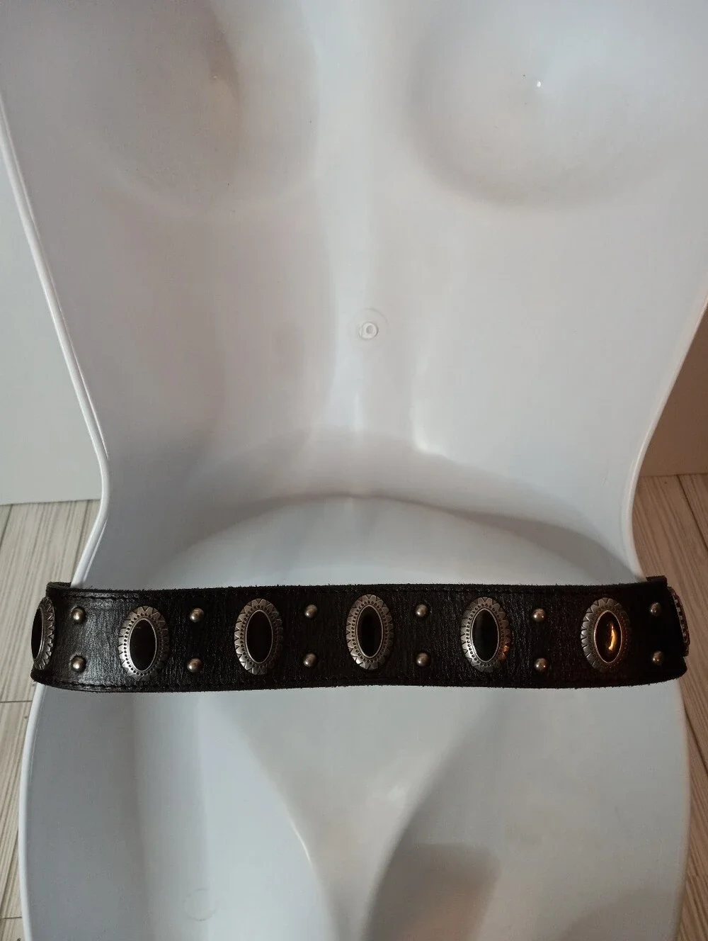 Shyanne Concho Western Leather Belt
